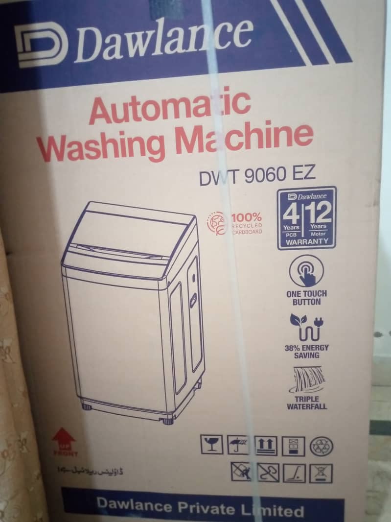 Dawlance Full automatic washing machine DWT 9060 EZ 8kg 2