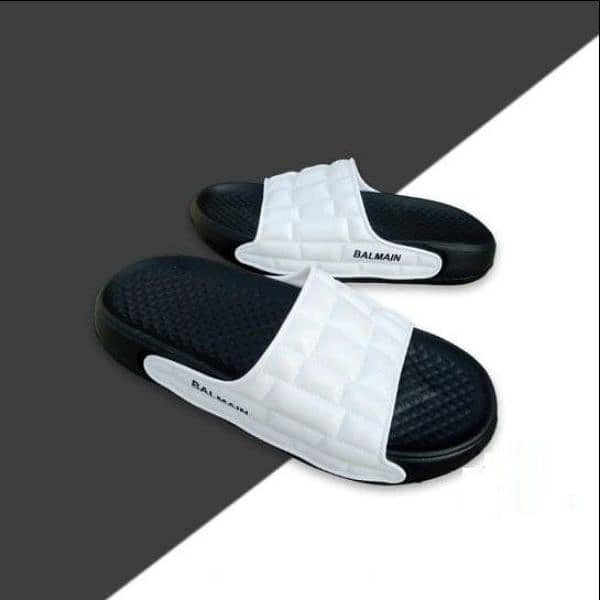 Balmain Slippers 100% Comfortable And Vert Attractive Design White 3