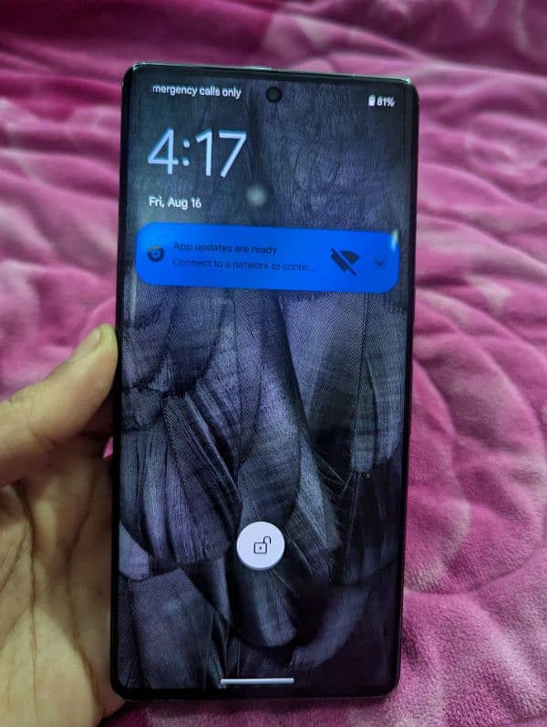 Google pixel 7pro 12/256 approved waterpack 10/9 condition 1