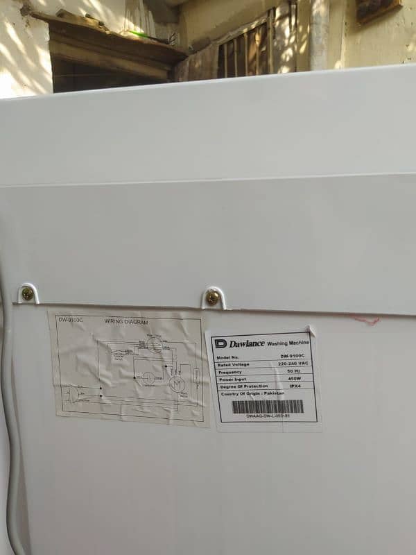 Dawlance Washing Machine Brand New. 5