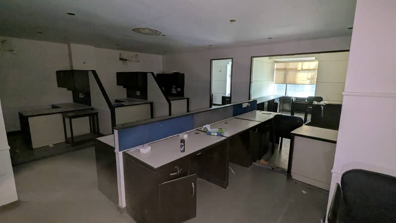 Sami furnished office for rent 2990sqft in shahar e Faisal. 1