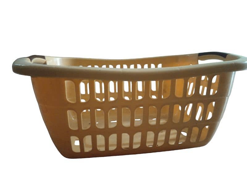 Plastic Basket For Laundry (Kapary Rakh k lye best hai) 1