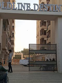 GOLD DESTINY Sector 5-L, North Karachi FLAT FOR SALE - 2 BED DD