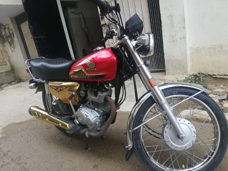 Honda CG-125 S Gold 5