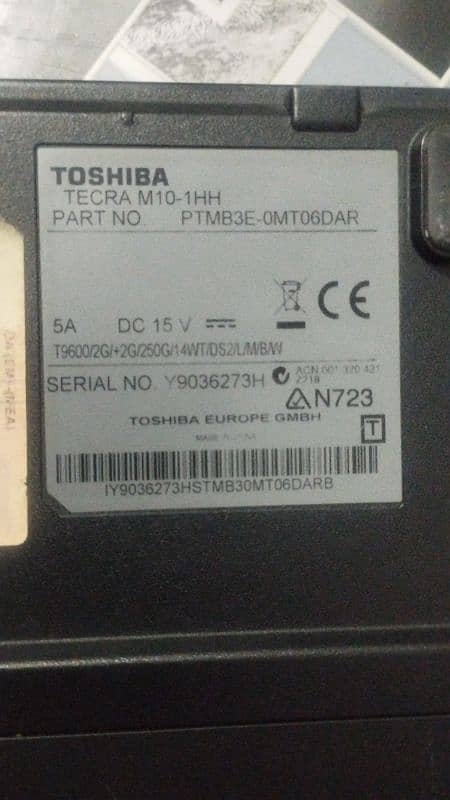 Toshiba laptop 2