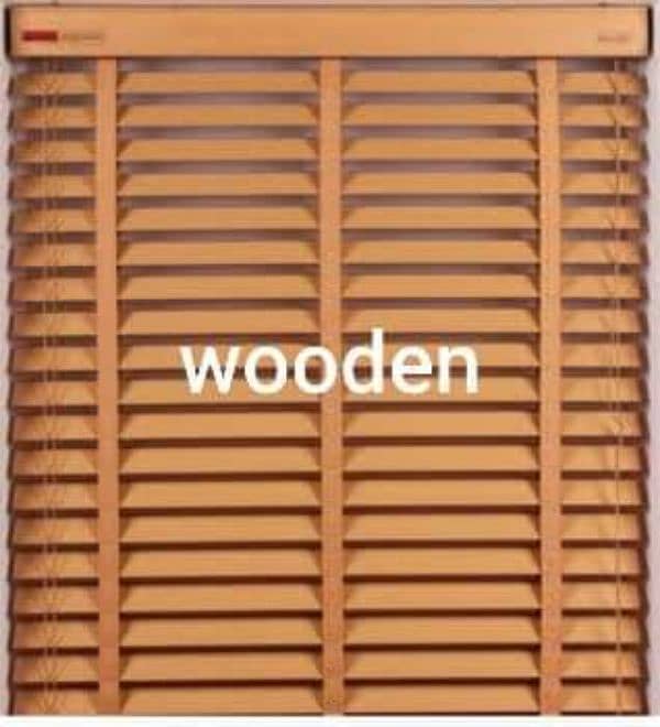 office blind Roman blinds wooden blinds 2