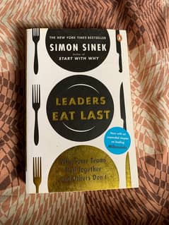 Leaders Eat Last by Simon Sinek At low price Brand new Never used