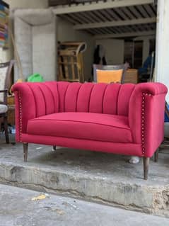 2 Seater Elegant Sofa in Velvet.