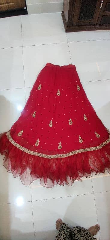 Bridal Lahnga for rent 6