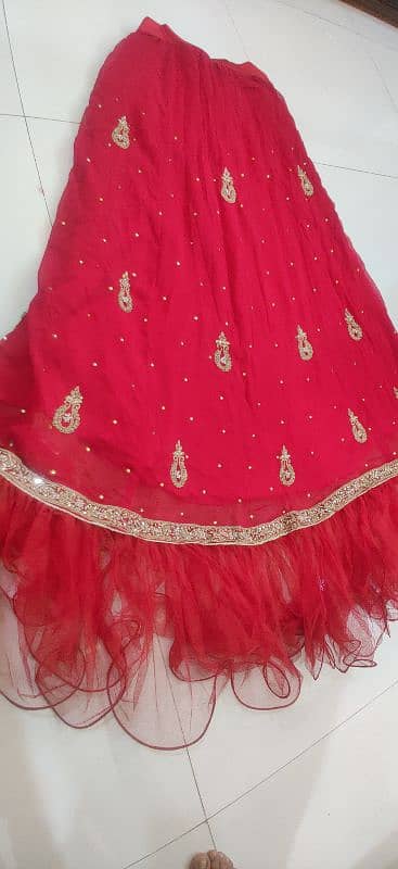 Bridal Lahnga for rent 7