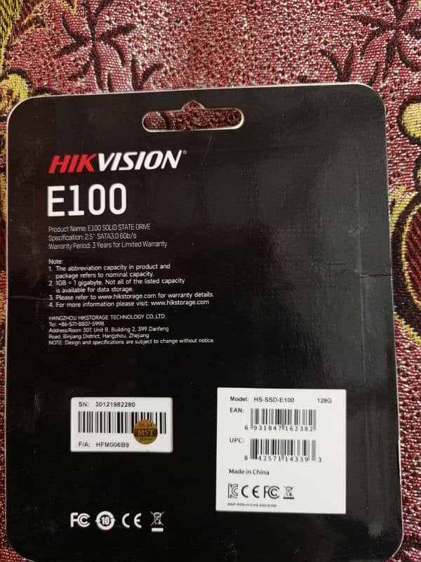 HIKVISION SSD FOR SALE 1 YEAR WARRANTY 1