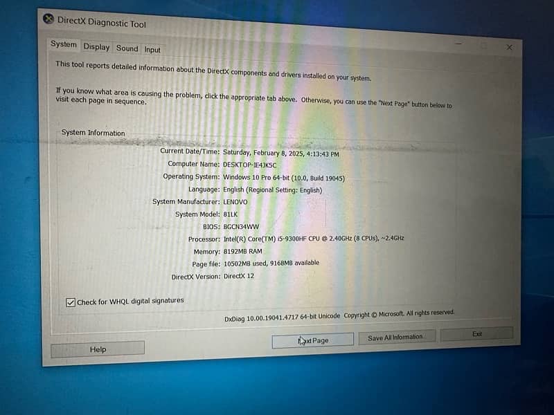 Lenove laptop | Ideapad L340 | core i5 9th generation | GTX 1650 9