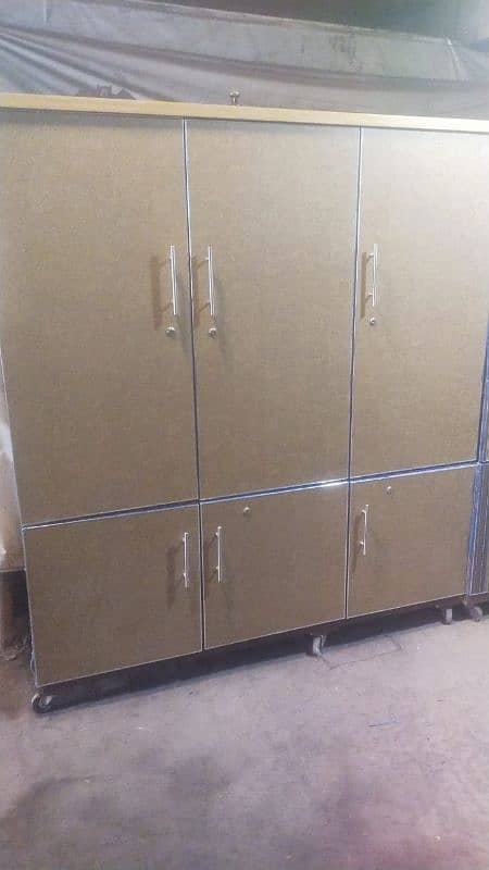 new 3 door safe almari/ wardrobe/ clothing almari 7