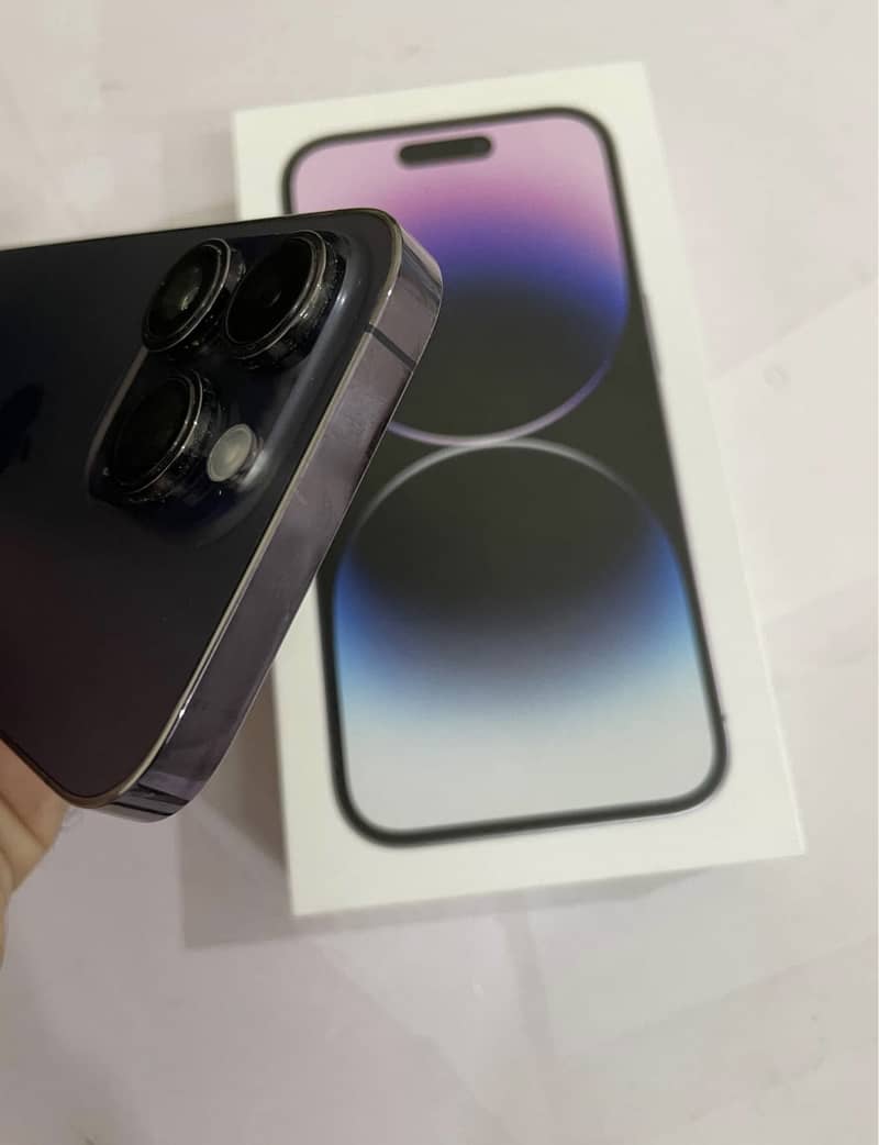 iphone 14 pro 256 gb non pta deep purple factory unlock 2