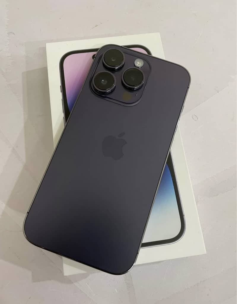 iphone 14 pro 256 gb non pta deep purple factory unlock 5