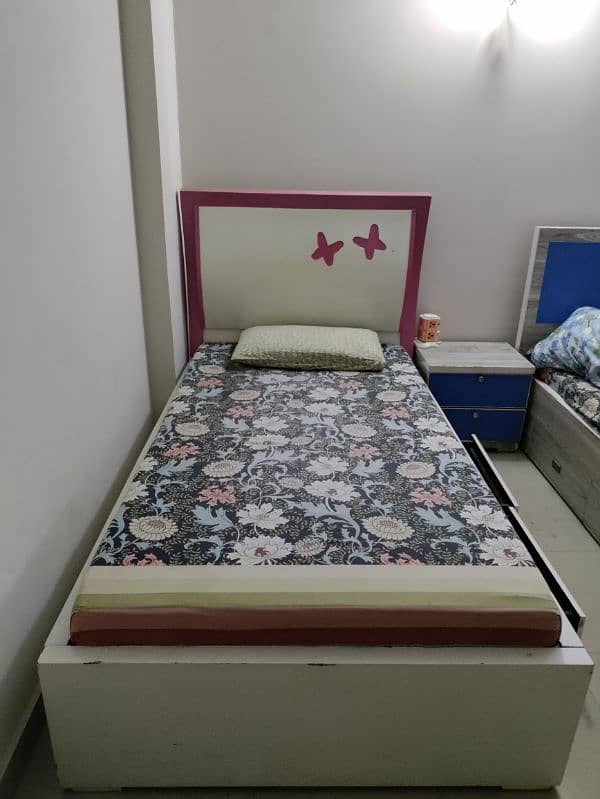 Pink Single Bed (Girls) 3