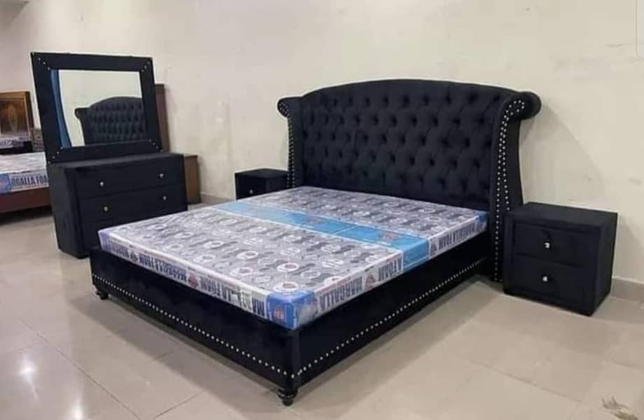 Poshish bed\Bed set\double bed\king size bed\single bed/Furniture 5