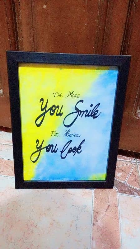 Beautiful Hand made Motivational Frames 3