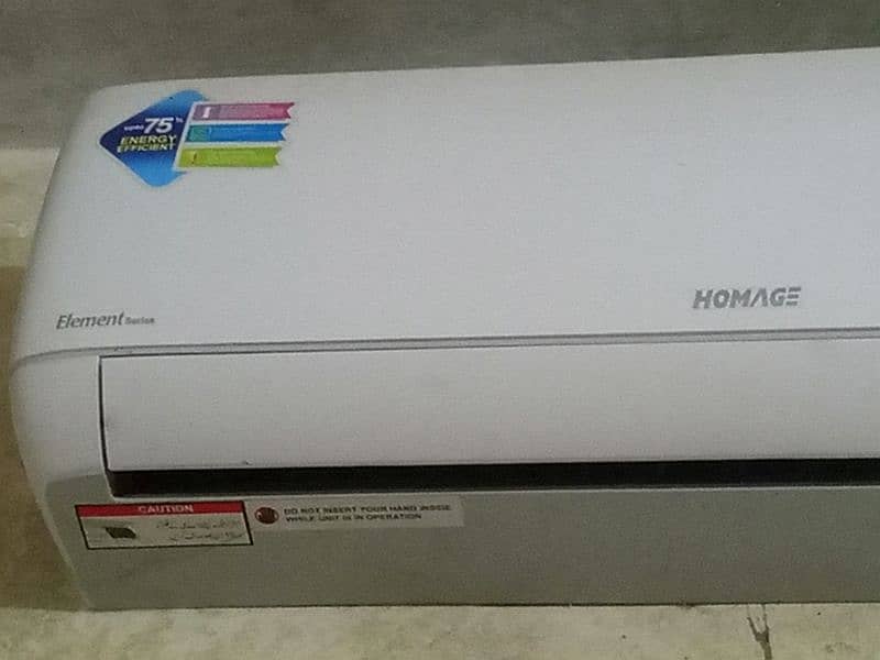 Homage Split AC Inverter HES-1206s Element (1 Ton) 1