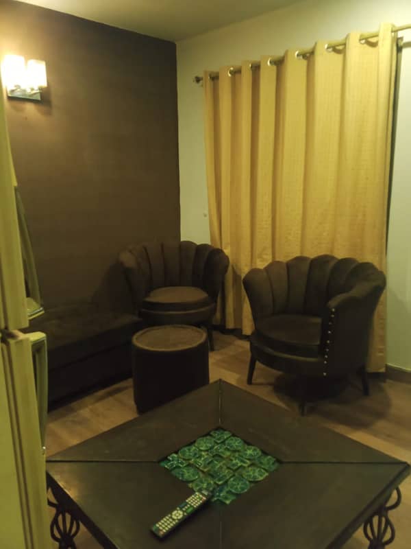 one bed fully furnished apartment available for rent in E-11 Islamabad 2