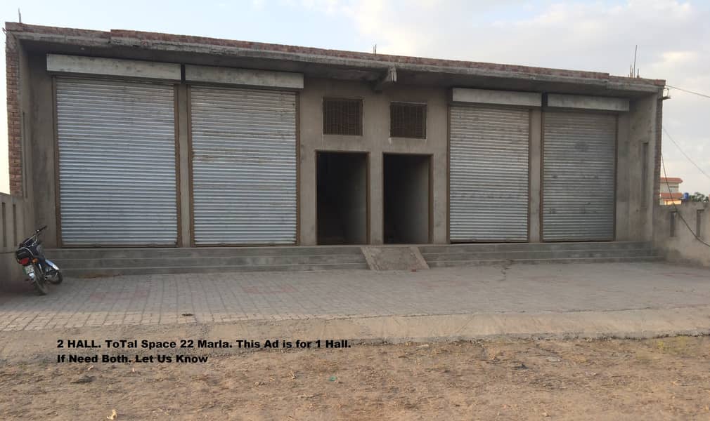 Commercial Shop Hall / WareHouse / Factory  Available For Rent 0