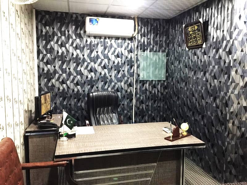 1800 Sq Feet Fully Furnished Office Original Pictures Reasonable Rent On Main Boulevard Gulberg For Rent 6