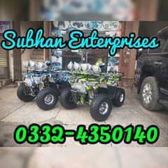 150cc Brand New Audi Style Atv Quad 4 Wheel Bikes Delivery In All Pak