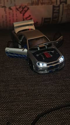 Nissan skyline r34 gtr car model