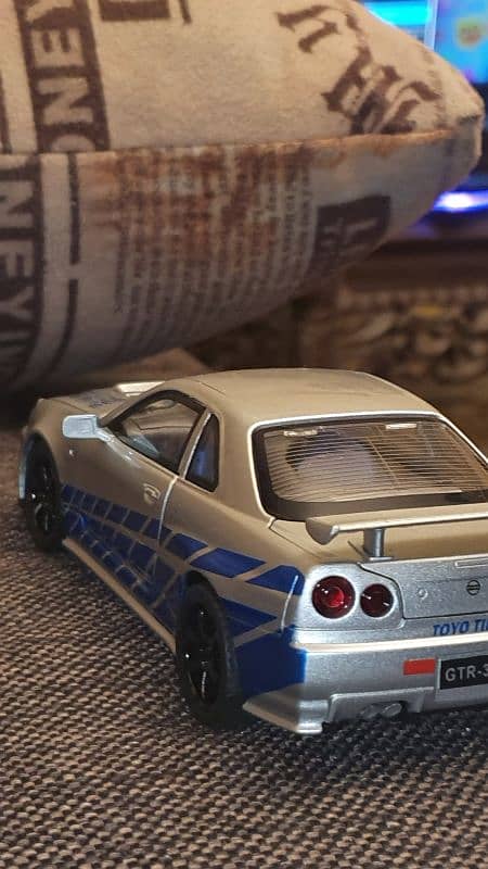 Nissan skyline r34 gtr car model 13