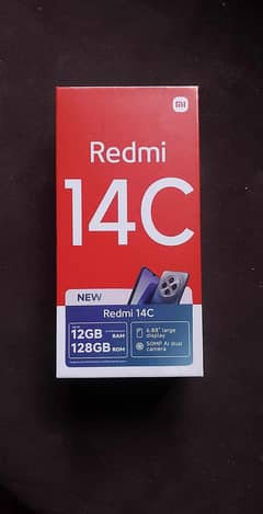 REDMI 14C (6GB/128GB) Box Packed - Never Opened