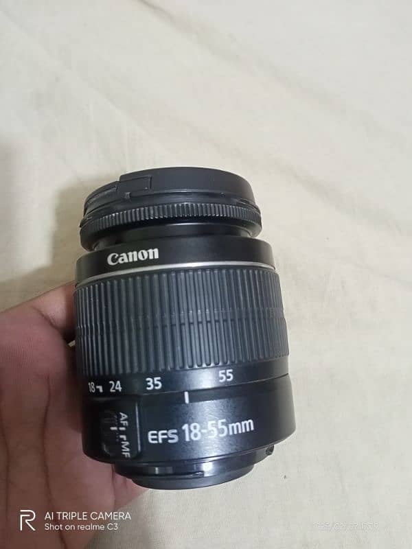 Canon 18×55 lense condition 10/7 argent sale 6