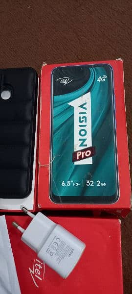 itel Vision 1 Pro 2/32 gb Box charger 8