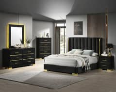 Bed Set - Bedroom Set - Poshish Bed - Double Bed- Luxury Bed