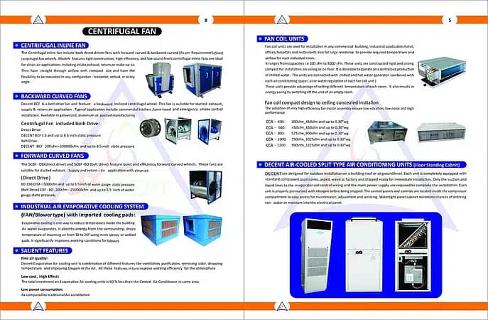 AHU industrial / AHU FCU DUCTING / Chiller Cold Storage 14