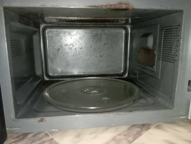 Haier microwave hot+grill+defrost 2