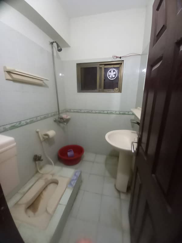 Two bed semi furnished apartment for rent in E-11 Islamabad 9