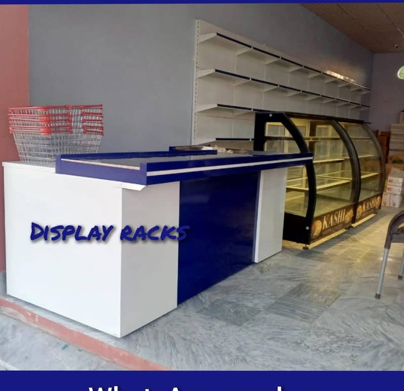 Super store rack/ warehouse rack/ wall rack/ Racks/ Pharmacy rack 7