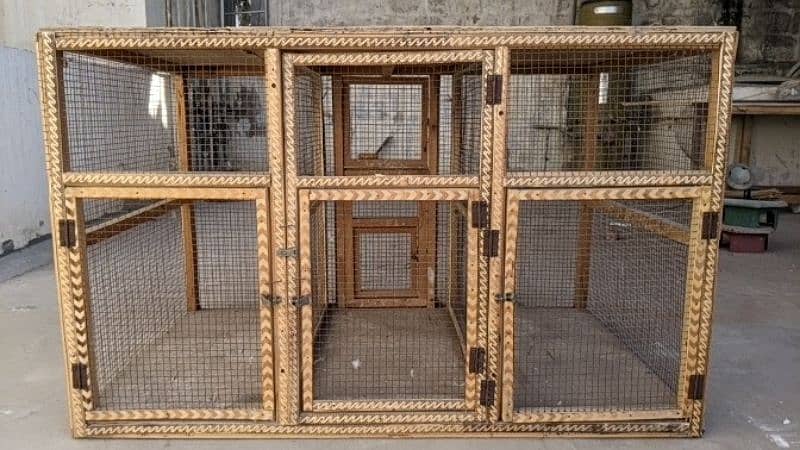 Premium Bird Wood Cages 1