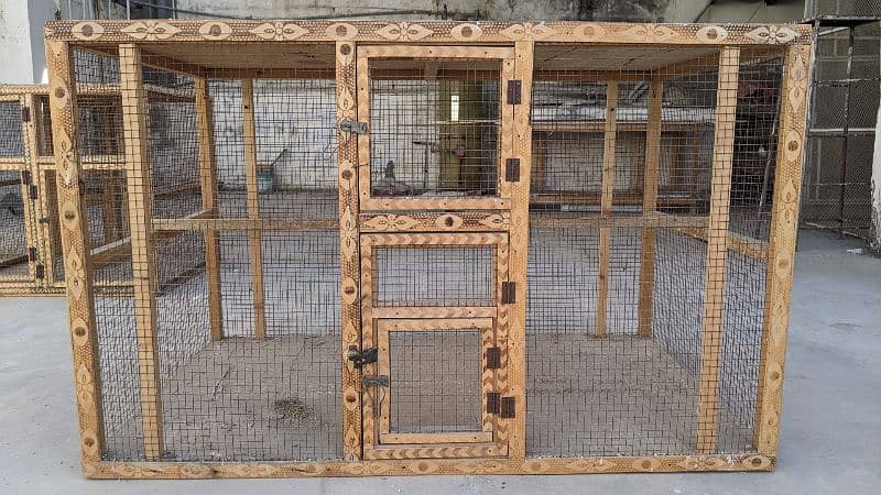 Premium Bird Wood Cages 3