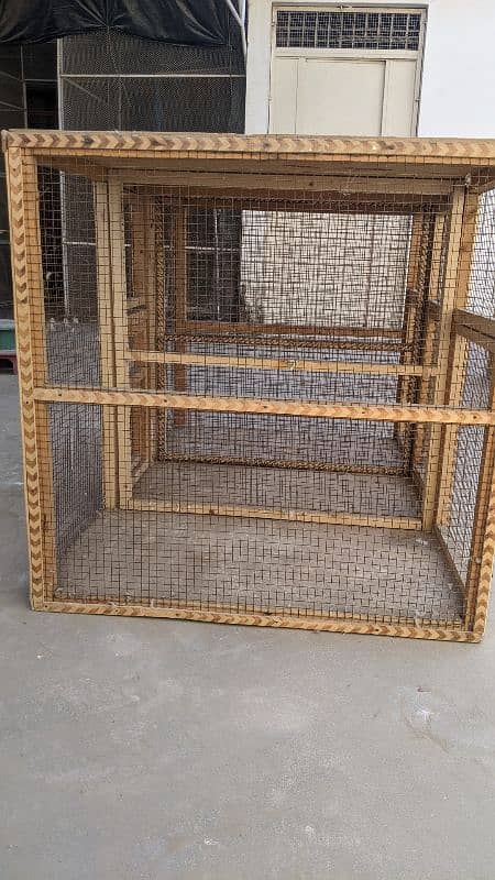 Premium Bird Wood Cages 4