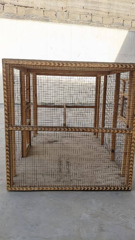 Premium Bird Wood Cages 5