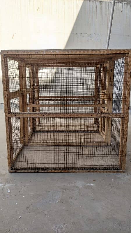 Premium Bird Wood Cages 6