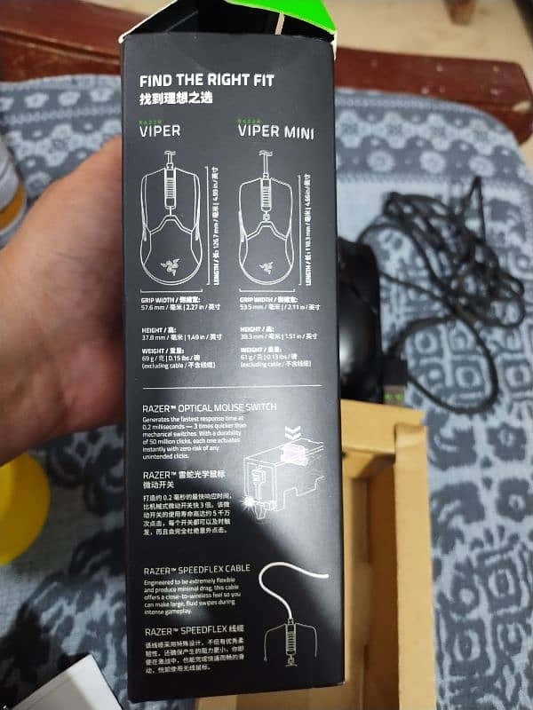 Razer Viper Mini Mouse Original 3