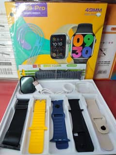 C63 Ultra 5 strap watch with free case And 1x free silicon strap