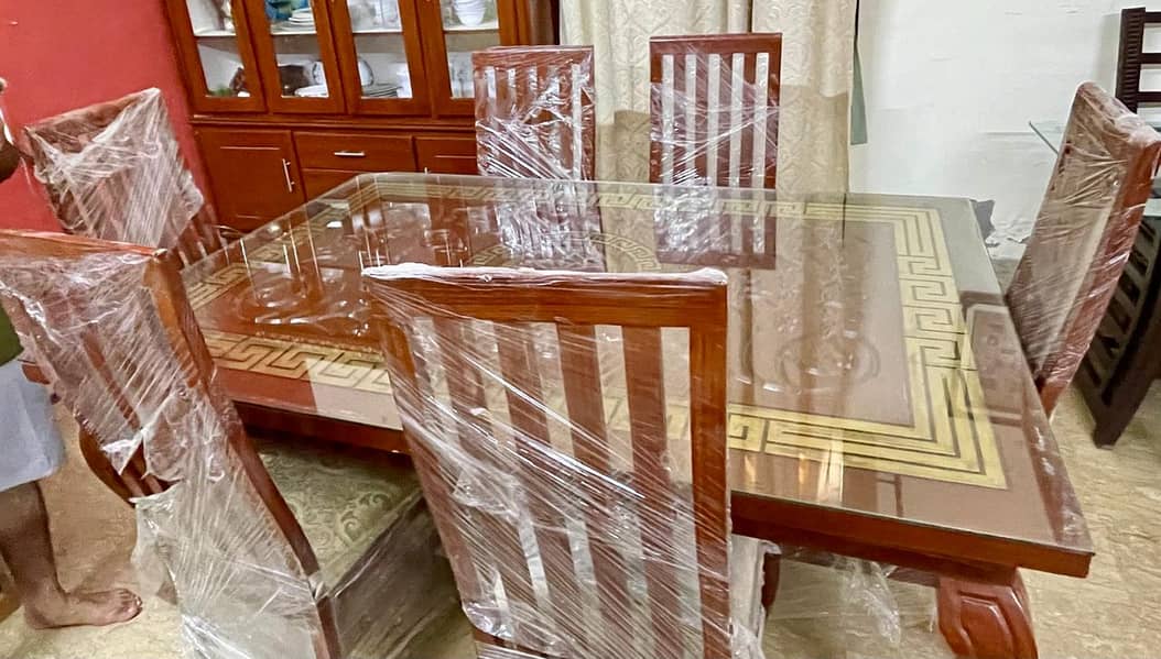 table | dinning table | wooden center table | 6 chairs dinning table 9