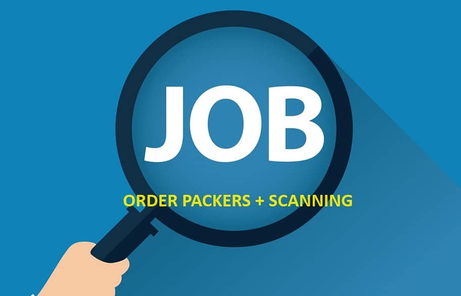 Order Packer & Scanning Staff - Contact Whatsapp Only 0