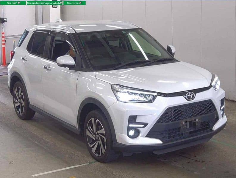 Toyota Raize Z Package 2019/ 2025 / 4.5 Grade Verifiable Auction Sheet 0