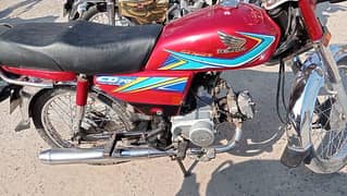 Honda CD 70 model 2019 Lahore number