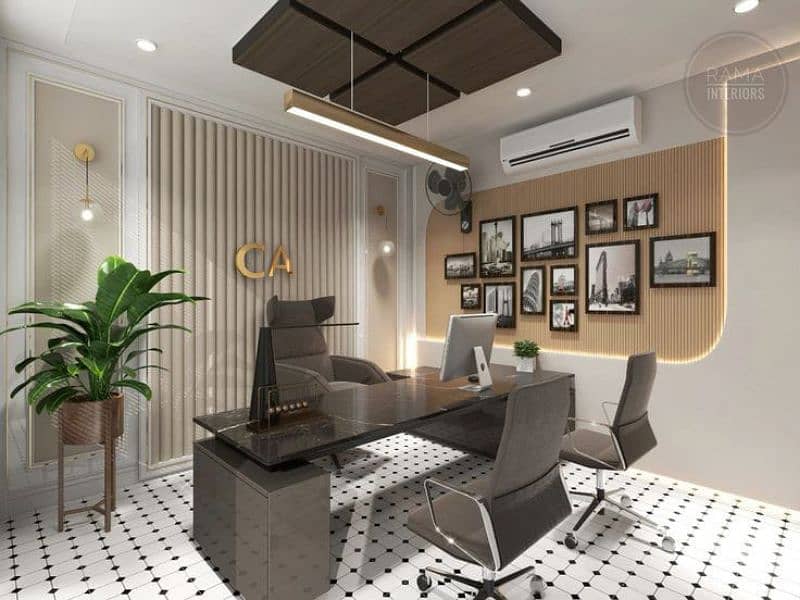 office design. interior design. home decore. restaurants design 1