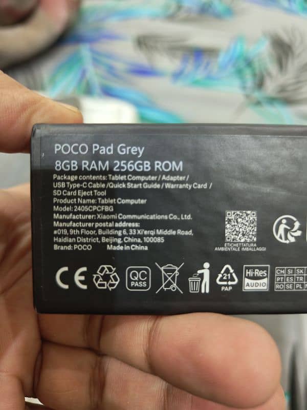 POCO PAD 12.1 inch 5G 8/256 full warranty 2